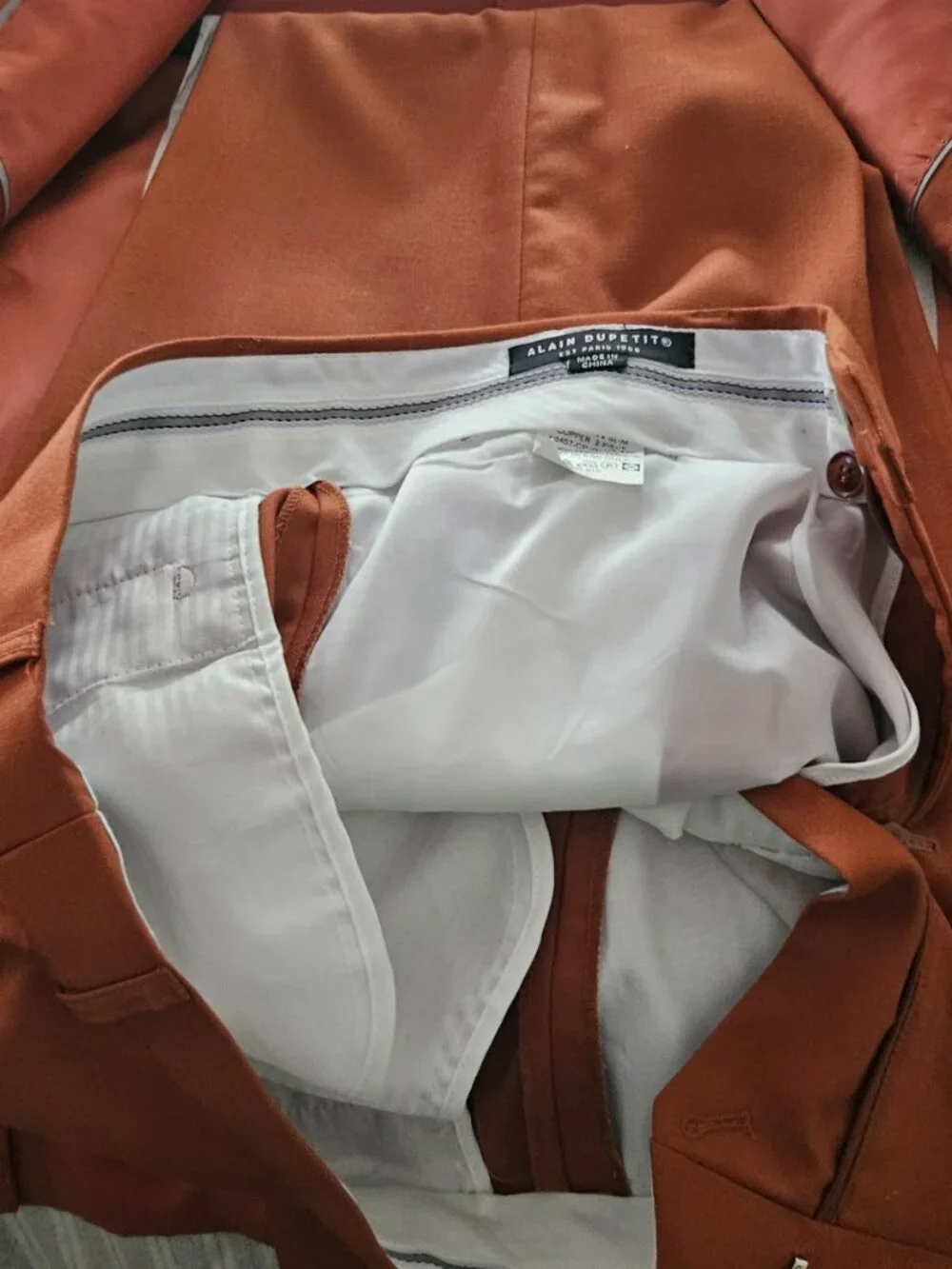 Alain Dupetit Copper 2 piece suit (slim 42r)